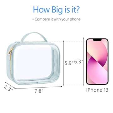 PACKISM TSA Approved Toiletry Bag Set for Easy Travel