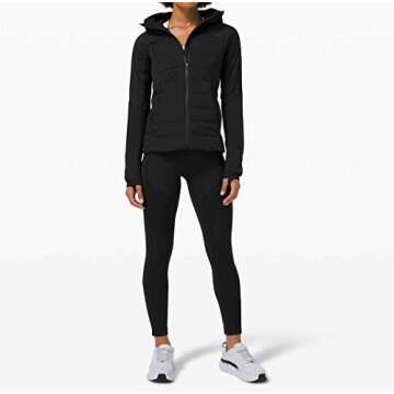 lululemon Down For It All Jacket (Black, 4)