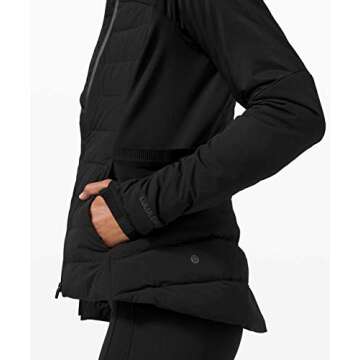 lululemon Down For It All Jacket (Black, 4)
