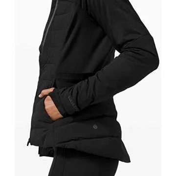 lululemon Down For It All Jacket (Black, 4)