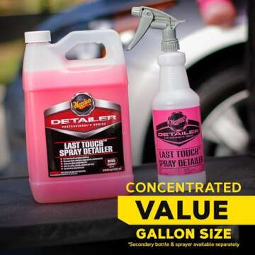 Meguiar's Last Touch Detailing Spray - Showroom Shine in a Gallon