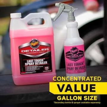 Meguiar's Last Touch Detailing Spray - Showroom Shine in a Gallon