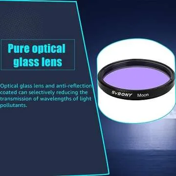 SVBONY Telescope Moon Filter for 2 Inch Eyepieces