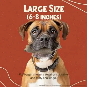 Heartland Elk Antlers for Dogs - Grade A, Naturally Shed Antlers | Dog Bones for Aggressive Chewers & Teething Puppies | All Breeds Chew Toy USA Made & Veteran Owned (Split Elk: 7", Large, 1-Pack)