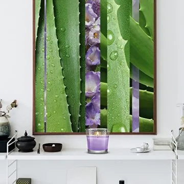 Glade Tranquil Lavender & Aloe Scented Candle 3.4 Oz