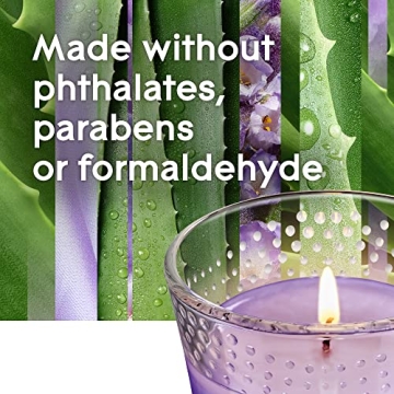 Glade Tranquil Lavender & Aloe Scented Candle 3.4 Oz