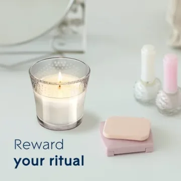 Glade Tranquil Lavender & Aloe Scented Candle 3.4 Oz