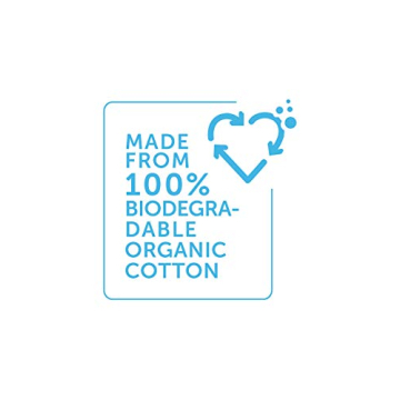 Organic Cotton Biodegradable Hand Wipes Twin Pack