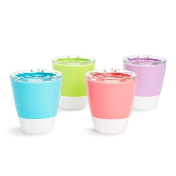 Munchkin Splash Toddler Cups - Multicolored, 4 Pack