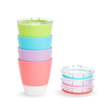Munchkin Splash Toddler Cups - Multicolored, 4 Pack