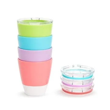 Munchkin Splash Toddler Cups - Multicolored, 4 Pack