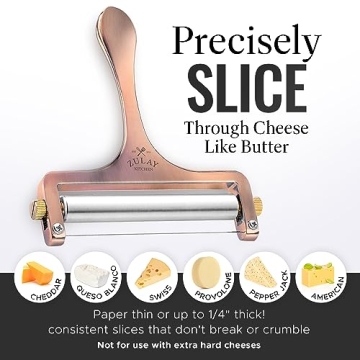 Adjustable Cheese Slicer with Extra Wires for Heavy Duty