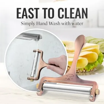 Adjustable Cheese Slicer with Extra Wires for Heavy Duty