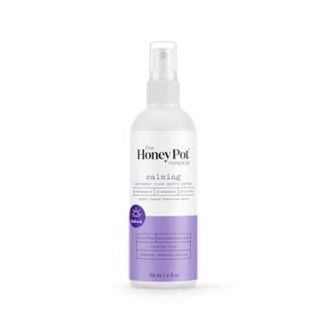 The Honey Pot Company - Refreshing and Restorative Panty and Body Plant-Derived Deodorant Spray - Paraben & Sulfate Free - Lavender & Jasmine 2pk -4 fl. oz.