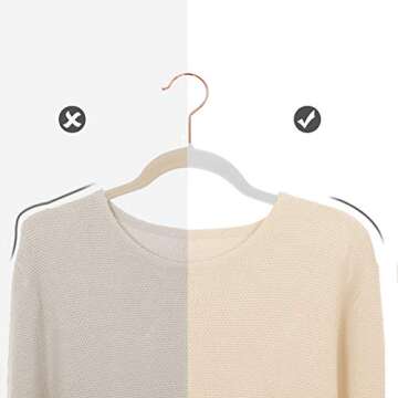 SONGMICS Velvet Hangers 30 Pack with Non-Slip Design