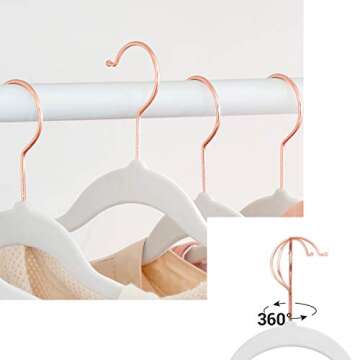 SONGMICS Velvet Hangers 30 Pack with Non-Slip Design