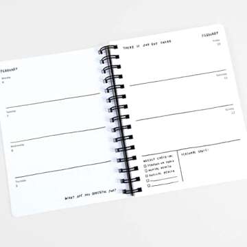 Unsolicited Advice 2023 Planner and Journal with Sticker Sheets and Pencil