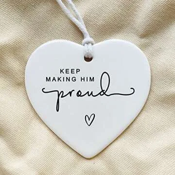 Keep Making Him Proud Memorial Keepsake for Loss