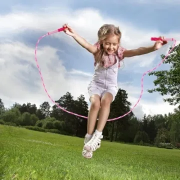 Kids Adjustable Jump Rope Set for Fun Fitness Play