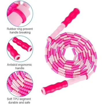 Kids Adjustable Jump Rope Set for Fun Fitness Play