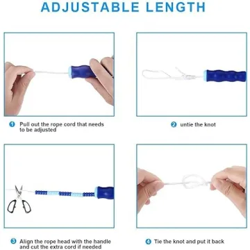 Kids Adjustable Jump Rope Set for Fun Fitness Play