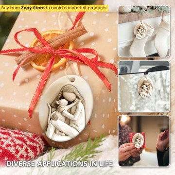 Cat Christmas Ornaments for Tree Decorations 2024