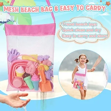 REZUCREY Beach Toys Ice Cream Set for Toddlers and Kids
