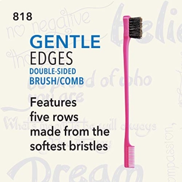Camryn's BFF Gentle Edges Brush Pink for Flawless Styling