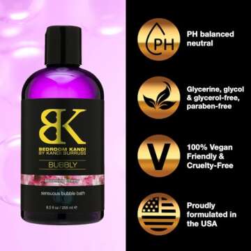 Bedroom Kandi BUBBLY 8.5 fl oz Luxury Bubble Bath