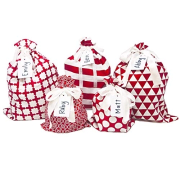Appleby Lane 100% Cotton Gift Bags: Reusable and Eco-Friendly