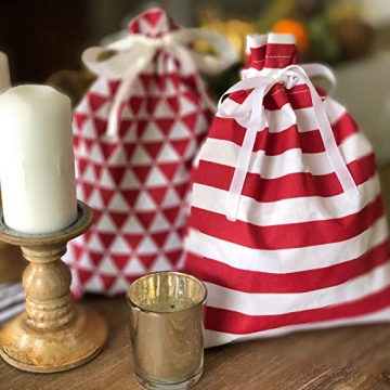 Appleby Lane Eco-Friendly Gift Bags: Set of 5 Cotton Bags