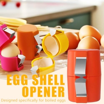 Egg Shell Opener Set for Easy Egg Peeling (2 PCS)
