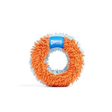 Chuckit! Indoor Fetch Roller Toy for Dogs - Interactive Dog Toys for Boredom, Orange and Blue