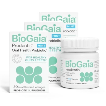 BioGaia Prodentis 3-Pack | Dental Probiotic Lozenges | Promote Healthy Gums & Teeth | Defend Against...