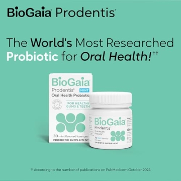 BioGaia Prodentis Dental Probiotic Lozenges for Healthy Gums