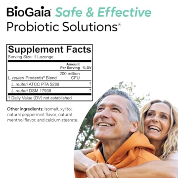 BioGaia Prodentis Dental Probiotic Lozenges for Healthy Gums