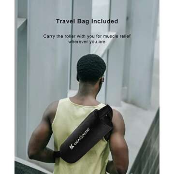 KIGASSENZIO 5-Speed Vibrating Foam Roller