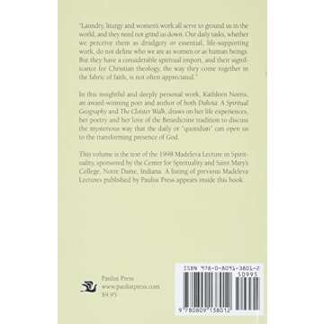 The Quotidian Mysteries: Laundry, Liturgy and "Women's Work" (Madeleva Lecture in Spirituality)