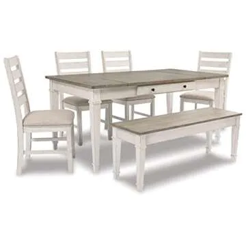 Skempton Farmhouse Dining Table with Storage