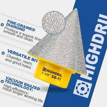 HIGHDRIL Chamfer Bits for Hole Trimming in Tiles