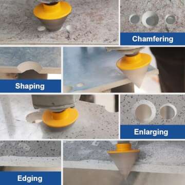 HIGHDRIL Chamfer Bits for Hole Trimming in Tiles