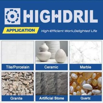 HIGHDRIL Chamfer Bits for Hole Trimming in Tiles