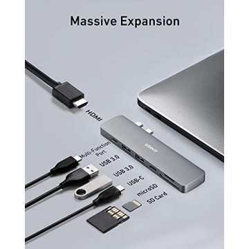 Anker USB C Hub for MacBook with 7 Essential Ports