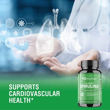 Rocufast Spirulina Capsules for Energy & Immunity