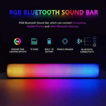 Customized RGB Dell Desktop with 24" Monitor and Win 10 Pro