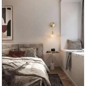 Shenmoyl Vintage Wall Sconce Elegant Retro Gold Lighting