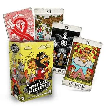Mystical Medleys Tarot Deck: A Vintage Cartoon Tarot Deck