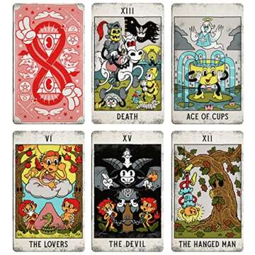 Mystical Medleys Tarot Deck: A Vintage Cartoon Tarot Deck