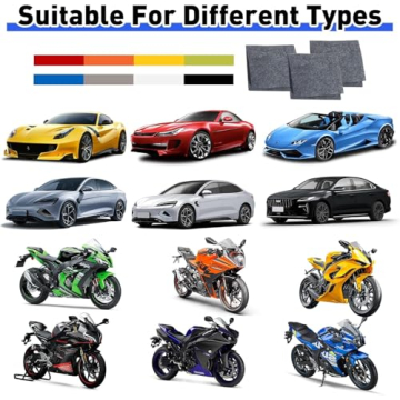 Nano Sparkle Cloth for Car Scratch,Nano Sparkle Cloth Car Scratches Remover Nanosparkle Cloth Scratch Remover Car Scratch Remover Easy to Repair Paint Scratches,Water Spots Surface Polishing (6)