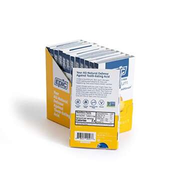 Epic Gum - Aspartame Free 100% Xylitol - Chewing Gum Sugar Free Gum - Fresh Fruit Flavored, 12 Pieces (Pack of 12)